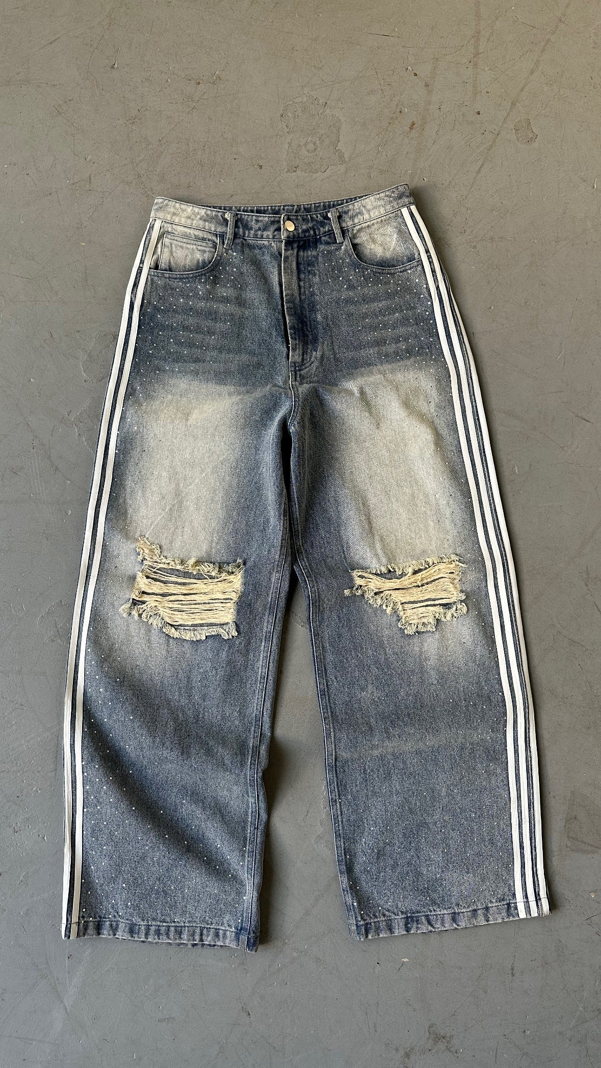 “VVS” baggy denim