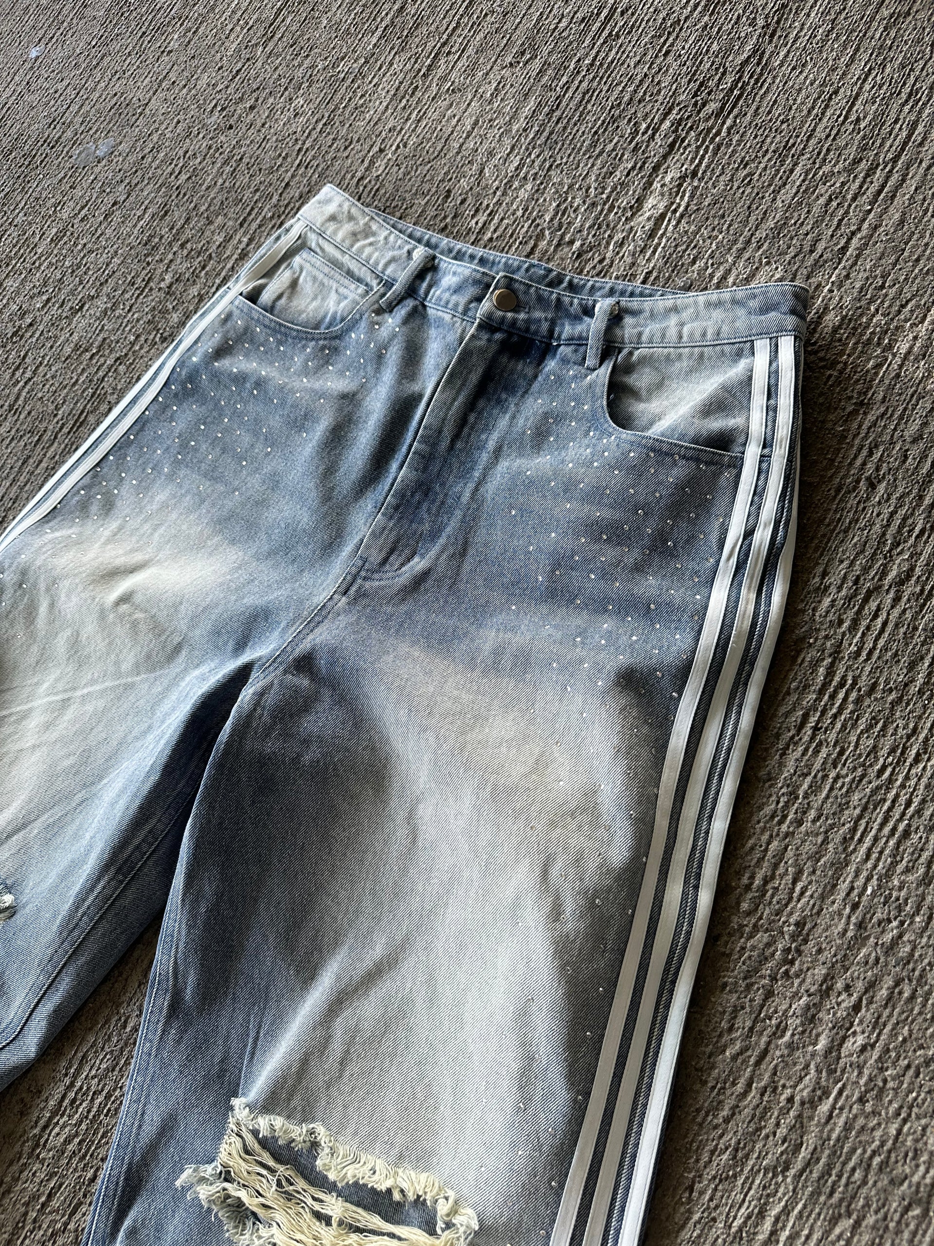 “VVS” baggy denim